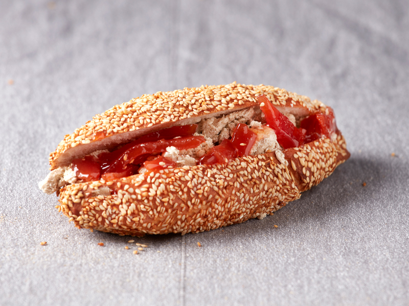 Σάντουιτς Χαλβάς βανίλια, κυδώνι