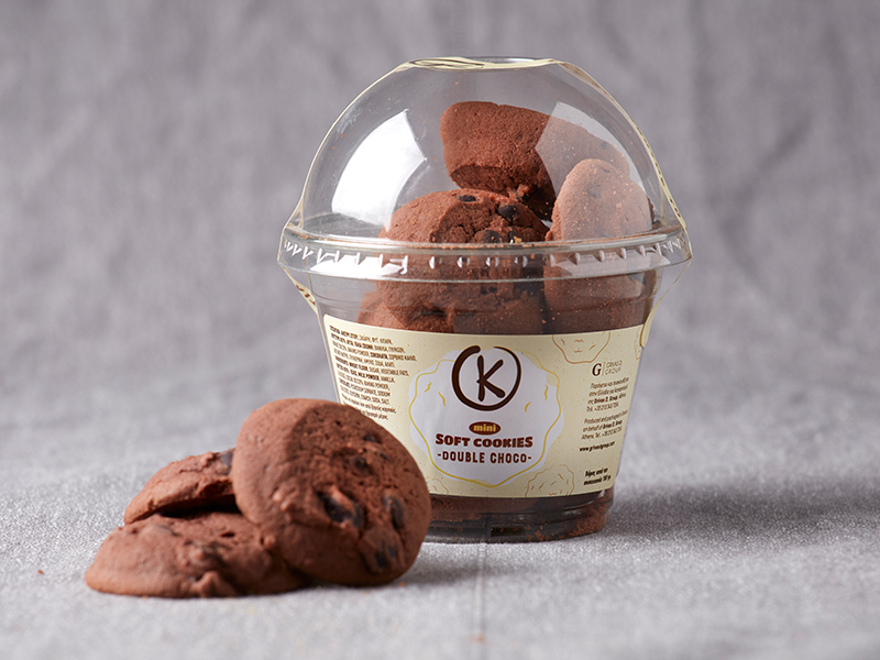 Soft cookies double choco